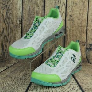 Columbia Megavent Fly Water Shoes White Green